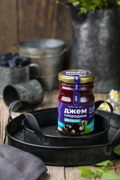 Джем без сахара "Смородина"
