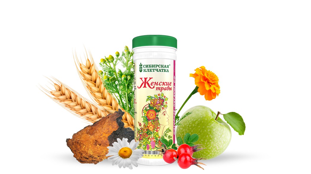 Сибирская клетчатка «Женские травы»