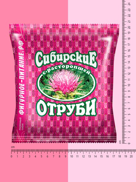 Сибирские отруби «Пшеничные» с расторопшей