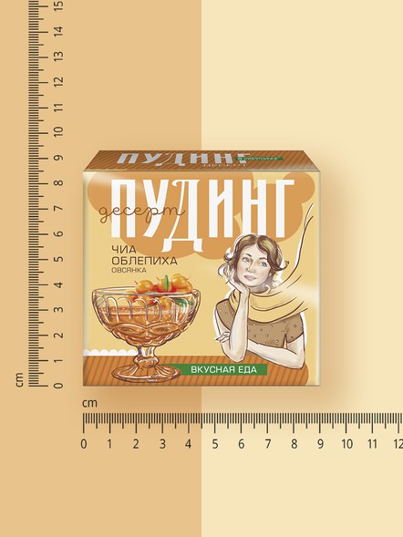 «ЧИА ПУДИНГ» облепиха, 2 порции