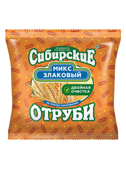 Сибирские отруби «Злаковый микс»