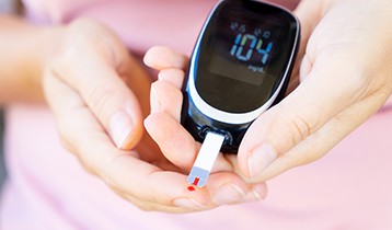 При диабете