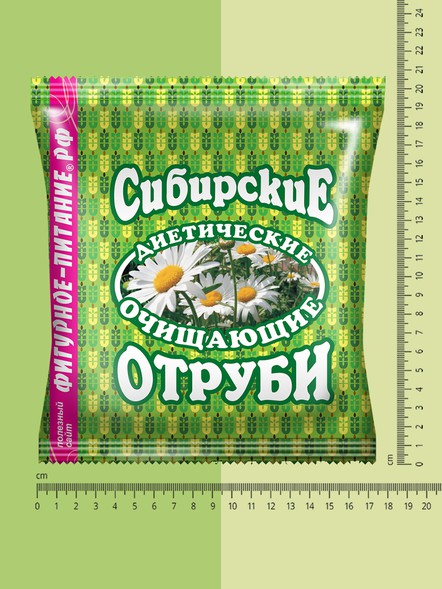 Сибирские отруби «Пшеничные» очищающие