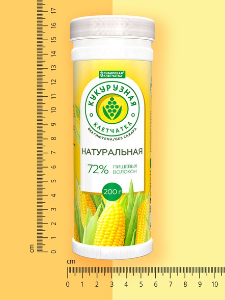 Сибирская клетчатка КУКУРУЗНАЯ «Натуральная»
