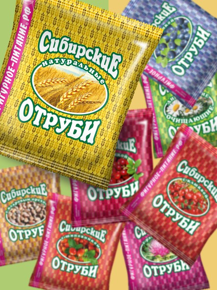 Сибирские отруби «Пшеничные» натуральные