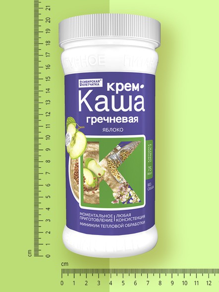 Гречневая каша с яблоком