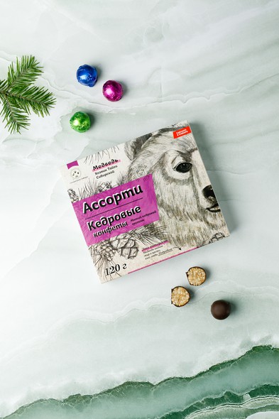 Кедровые конфеты "Ассорти" в шоколаде