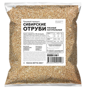Сибирские отруби ржаные 500 гр
