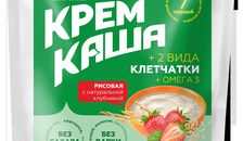 Рисовая каша с клубникой и клетчаткой, 7 порций