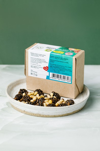 Цукаты Сосновая шишка и Кедровый орешек