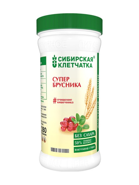 Сибирская клетчатка «СуперБрусника»