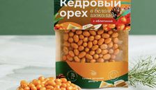 Ядро кедрового ореха в белом шоколаде с Облепихой