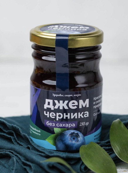 Джем без сахара "Черника"