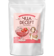 Десерт с Чиа и клубникой