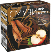 Смузи «DETOX» яблоко и корица, 7 порций