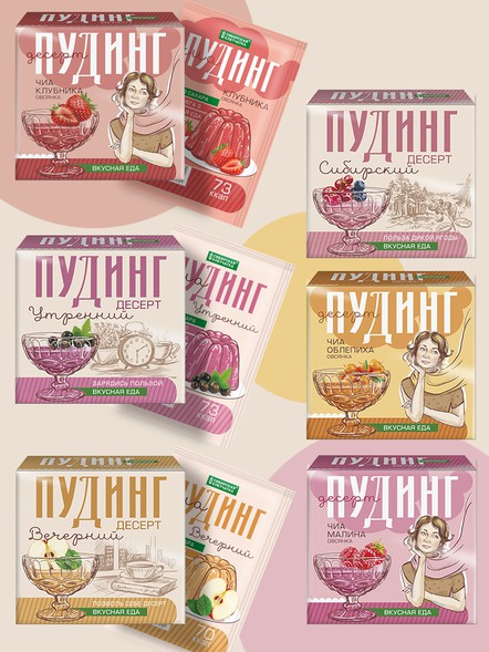 «ЧИА ПУДИНГ» клубника, 2 порции