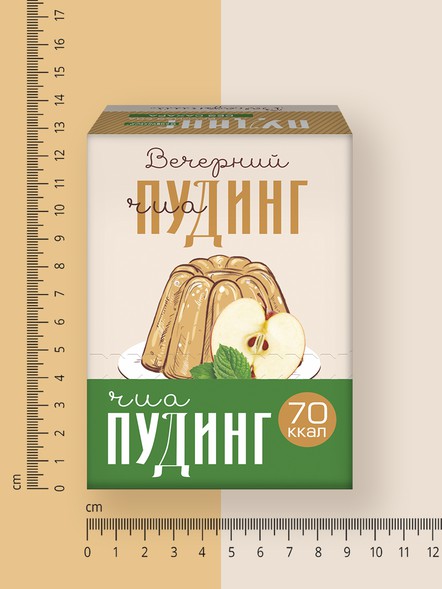 Шоубокс, 14 шт., «ЧИА ПУДИНГ» вечерний