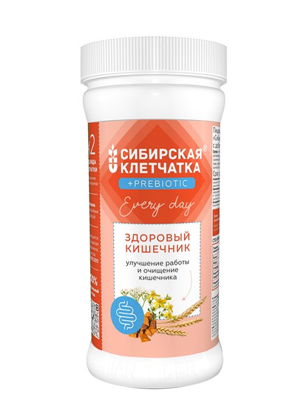 Клетчатка сибирская Здоровый кишечник 2.0 с пребиотиками