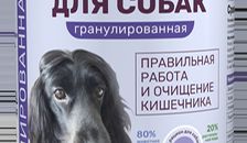 Клетчатка для собак «Кора» гранулированная, 500 гр