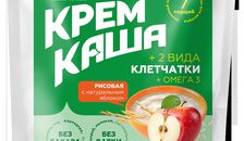Рисовая каша с яблоком и клетчаткой, 7 порций