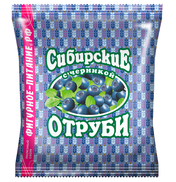Сибирские отруби «Пшеничные» с черникой