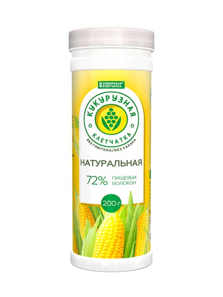 Сибирская клетчатка КУКУРУЗНАЯ «Натуральная»