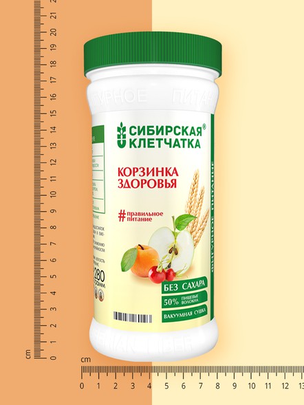 Сибирская клетчатка «Корзинка здоровья»
