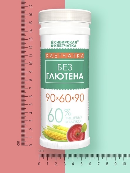 Клетчатка без глютена «90х60х90»