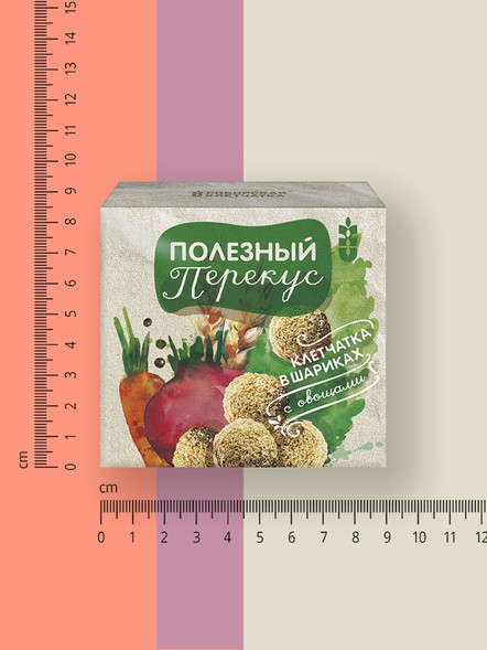 «Полезный перекус» клетчатка в шариках с овощами