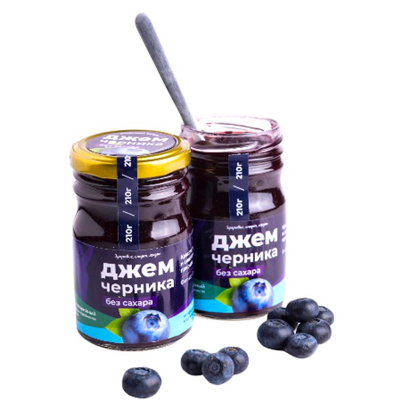 Джем без сахара "Черника"
